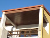 Techo Bajo Balcón con Werzalit
