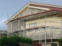 Fachada con aislamiento exterior SATE - ETICS